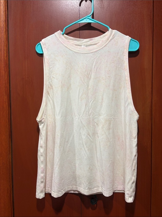 lululemon athletica Tops - Women's Sleeveless Crewneck Muscle Tank Top - Light Pink Tie Dye